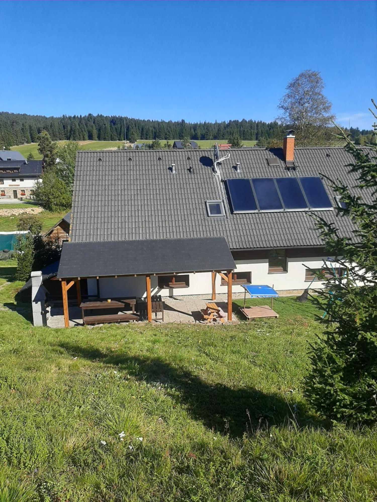 Wellness Chata Kastanek Kvilda Exteriör bild