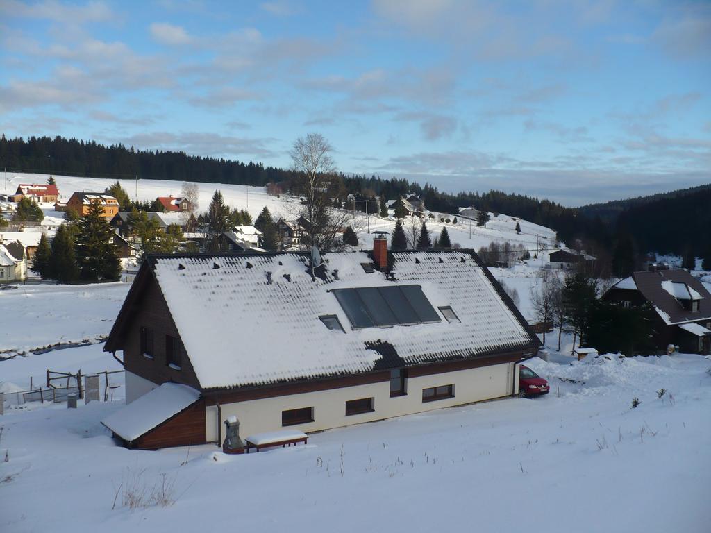 Wellness Chata Kastanek Kvilda Exteriör bild