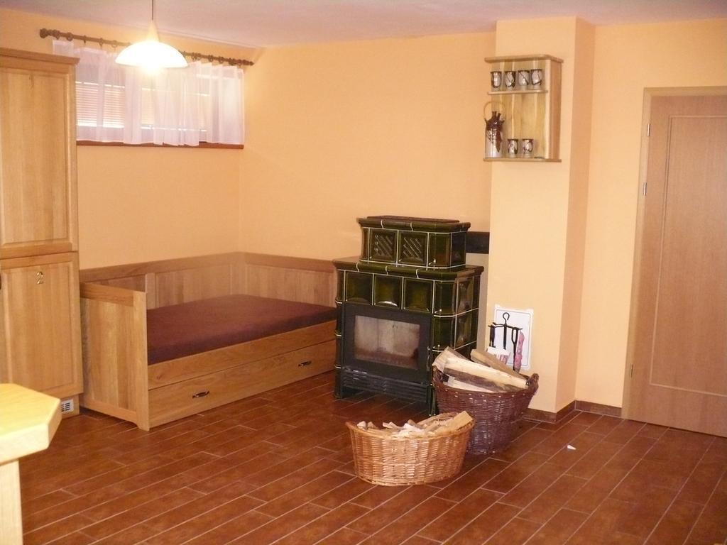 Wellness Chata Kastanek Kvilda Rum bild